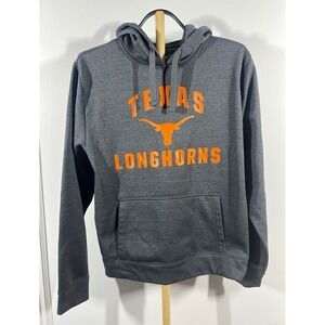 Texas Longhorns We Are Texas Hoodie Mens Small Gray Orange NCAA UT Longhorn